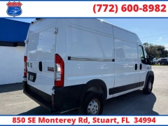 Used 2019  Ram ProMaster Cargo Van 1500 High Roof Van 136" WB at Victory Auto Store near Stuart&comma; FL