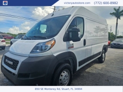 Used 2022 Ram ProMaster Cargo Van 1500 High Roof 136" WB at Victory Auto Store near Stuart, FL