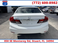 Used 2015  Honda Civic Sedan 4d LX CVT at Victory Auto Store near Stuart&comma; FL