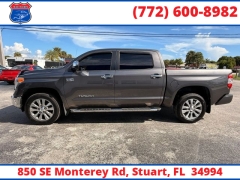 Used 2016  Toyota Tundra 2WD CrewMax Limited 5&period;7L FFV at Victory Auto Store near Stuart&comma; FL