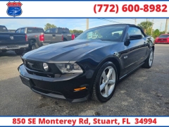 Used 2011  Ford Mustang 2dr Conv GT at Victory Auto Store near Stuart, FL