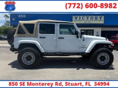 Used 2016  Jeep Wrangler Unlimited 4WD 4dr Sahara at Victory Auto Store near Stuart&comma; FL