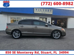 Used 2008  Honda Civic Sedan 4d Si at Victory Auto Store near Stuart&comma; FL