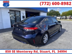 Used 2020  Toyota Corolla 4d Sedan LE at Victory Auto Store near Stuart&comma; FL