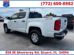 Used 2019  Chevrolet Colorado 4WD Crew Cab 128&period;3" Work Truck at Victory Auto Store near Stuart&comma; FL