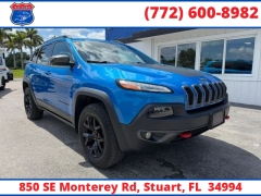 Used 2018  Jeep Cherokee Trailhawk 4x4 at Victory Auto Store near Stuart&comma; FL