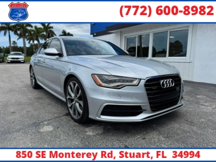 Used 2015 Audi A6 4d Sedan 3.0L TDI Quattro Premium+ at Victory Auto Store near Stuart, FL