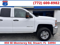 Used 2018  Chevrolet Silverado 2500HD 4WD Double Cab 144&period;2" Work Truck at Victory Auto Store near Stuart&comma; FL
