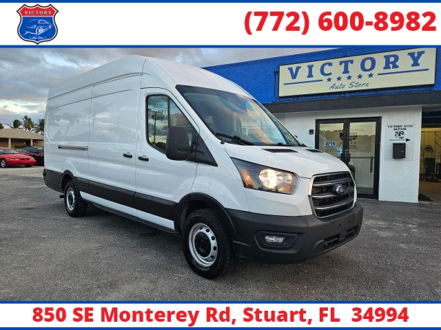 Used 2020  Ford Transit 350 Cargo Van High Roof Ext Van RWD at Victory Auto Store near Stuart&comma; FL