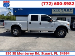 Used 2013  Ford Super Duty F-250 SRW 4WD Crew Cab at Victory Auto Store near Stuart&comma; FL