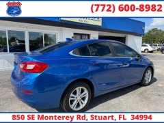 Used 2017  Chevrolet Cruze 4d Sedan LT Auto at Victory Auto Store near Stuart&comma; FL