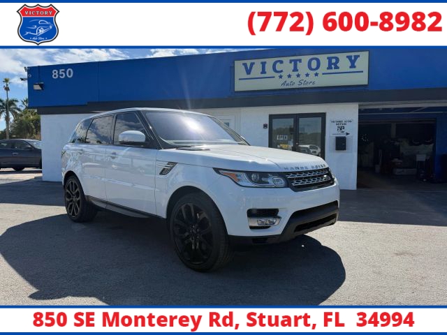 Used 2016  Land Rover Range Rover Sport 4d SUV 3&period;0L SC HSE at Victory Auto Store near Stuart&comma; FL