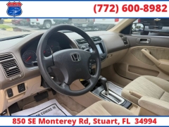 Used 2004  Honda Civic Sedan 4d LX AT at Victory Auto Store near Stuart&comma; FL