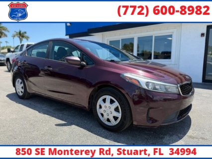 Used 2017 Kia Forte 4d Sedan LX Auto at Victory Auto Store near Stuart, FL