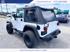 Used 2002 Jeep Wrangler 2d Convertible Sport at Victory Auto Store near Stuart, FL