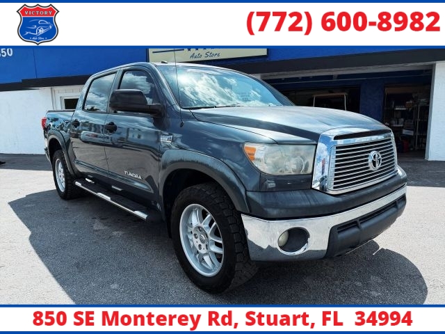 Used 2010  Toyota Tundra 4WD CrewMax 5&period;7L FFV at Victory Auto Store near Stuart&comma; FL