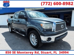 Used 2010  Toyota Tundra 4WD CrewMax 5&period;7L FFV at Victory Auto Store near Stuart&comma; FL