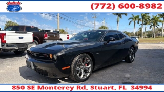 Used 2015  Dodge Challenger 2dr Cpe R&sol;T at Victory Auto Store near Stuart&comma; FL