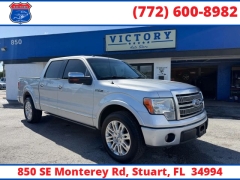 Used 2010  Ford F-150 2WD Supercrew Platinum 6 1&sol;2 at Victory Auto Store near Stuart&comma; FL