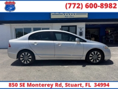 Used 2009  Honda Civic Sedan 4d EX-L Auto at Victory Auto Store near Stuart&comma; FL