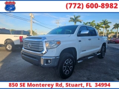 Used 2015  Toyota Tundra 4WD CrewMax Limited 5&period;7L FFV at Victory Auto Store near Stuart&comma; FL