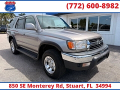 Used 2002  Toyota 4Runner 4d SUV RWD SR5 at Victory Auto Store near Stuart&comma; FL