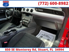 Used 2017  Ford Mustang 2d Fastback EcoBoost Premium at Victory Auto Store near Stuart, FL