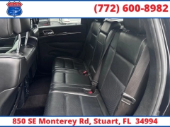 Used 2017  Jeep Grand Cherokee 4d SUV 2WD Overland at Victory Auto Store near Stuart, FL