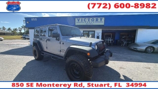 Used 2016  Jeep Wrangler Unlimited 4WD 4dr Sport at Victory Auto Store near Stuart&comma; FL