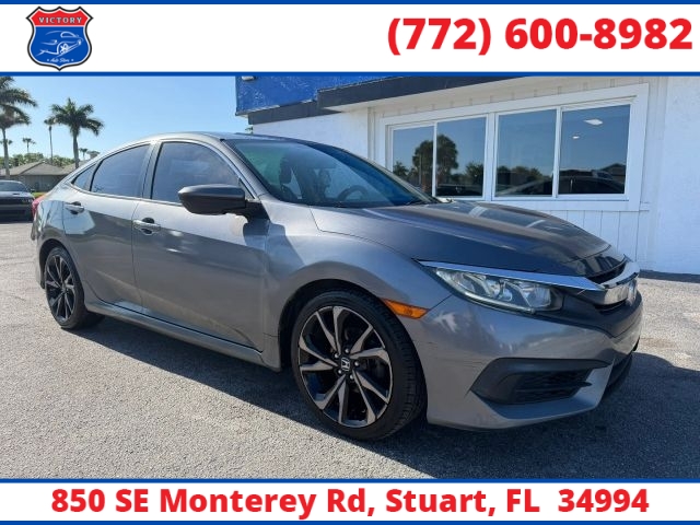 Used 2016  Honda Civic Sedan 4d LX CVT at Victory Auto Store near Stuart&comma; FL