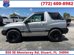 Used 2002  Chevrolet Tracker 2d SUV Convertible RWD at Victory Auto Store near Stuart&comma; FL