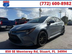 Used 2020  Toyota Corolla 4d Sedan LE at Victory Auto Store near Stuart&comma; FL