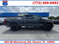 Used 2021  Ford Super Duty F-250 4WD LARIAT Crew Cab SRW 6&period;75' Box at Victory Auto Store near Stuart&comma; FL