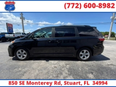 Used 2019  Toyota Sienna 4d Wagon FWD LE 7-Pass Auto Access Seat at Victory Auto Store near Stuart&comma; FL