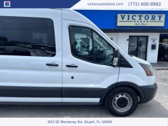 Used 2017 Ford Transit Wagon T-350 148" Med Roof Sliding RH Dr at Victory Auto Store near Stuart, FL