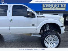 Used 2016 Ford Super Duty F-250 4WD Crew Cab Platinum at Victory Auto Store near Stuart, FL