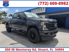 Used 2021  Ford Super Duty F-250 4WD LARIAT Crew Cab SRW 6&period;75' Box at Victory Auto Store near Stuart&comma; FL