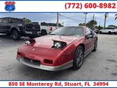 Used 1987  Pontiac Fiero 2d Coupe GT at Victory Auto Store near Stuart&comma; FL