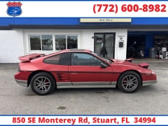 Used 1987  Pontiac Fiero 2d Coupe GT at Victory Auto Store near Stuart&comma; FL