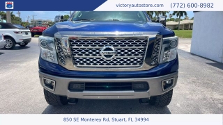 Used 2018 Nissan Titan XD 4x4 Gas Crew Cab Platinum Reserve at Victory Auto Store near Stuart, FL