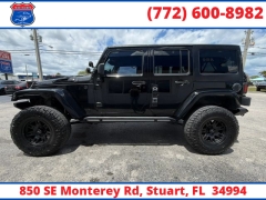 Used 2014  Jeep Wrangler Unlimited 4WD 4dr Sahara at Victory Auto Store near Stuart&comma; FL
