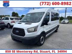 Used 2017  Ford Transit Wagon T-350 148" Med Roof Sliding RH Dr at Victory Auto Store near Stuart&comma; FL