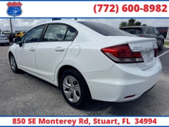 Used 2015  Honda Civic Sedan 4d LX CVT at Victory Auto Store near Stuart&comma; FL
