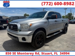 Used 2009  Toyota Tundra 4WD Truck CrewMax 5&period;7L FFV V8 6-Spd AT &lpar;Natl&rpar; at Victory Auto Store near Stuart&comma; FL