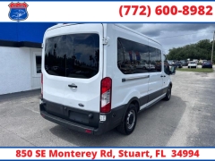 Used 2017  Ford Transit Wagon T-350 148" Med Roof Sliding RH Dr at Victory Auto Store near Stuart&comma; FL