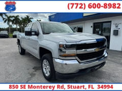Used 2019  Chevrolet Silverado 1500 LD 2WD Double Cab LT at Victory Auto Store near Stuart&comma; FL