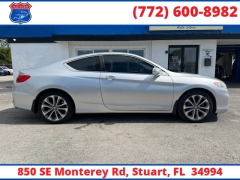 Used 2013  Honda Accord Cpe 2dr V6 Auto EX-L at Victory Auto Store near Stuart&comma; FL