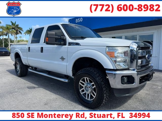 Used 2013  Ford Super Duty F-250 SRW 4WD Crew Cab at Victory Auto Store near Stuart&comma; FL