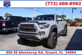 Used 2019  Toyota Tacoma 2WD Double Cab 5' Bed V6 AT (Natl) at Victory Auto Store near Stuart, FL