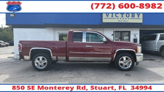 Used 2013  Chevrolet Silverado 1500 2WD Ext Cab 143&period;5" LT at Victory Auto Store near Stuart&comma; FL